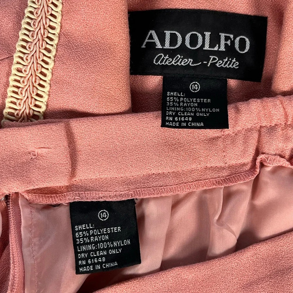 Adolfo Atelier | 2 Piece Blazer & Skirt Set - Picture 3 of 7